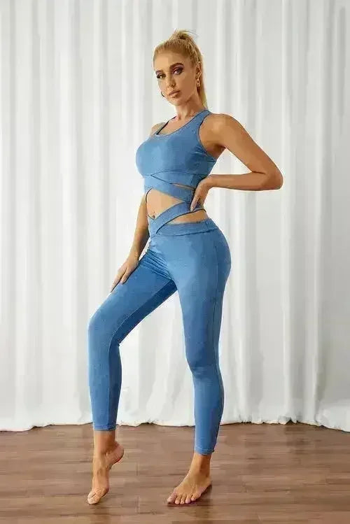 FitMuse Sculpt Wrap Activewear Set